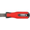 150mm (6") Half Round Smooth Engineers File With Handle thumbnail-1