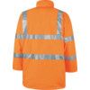 Hi-Vis Breathable Jacket, Large, Orange, Polyester, EN20471 thumbnail-1