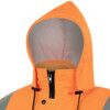Hi-Vis Breathable Jacket, Large, Orange, Polyester, EN20471 thumbnail-2