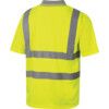 Hi-Vis Polo Shirt, Yellow, Large, Short Sleeve, EN20471 thumbnail-1