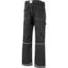 Mens Work Trousers, Black, 36" Waist, Regular Fit, 31" Leg thumbnail-1