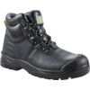 Safety Boots, Size, 8, Black, Leather Upper, Steel Toe Cap thumbnail-0