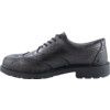 Brogue Safety Shoes, Black, Size 6, Composite Toe Cap, S3 SRC thumbnail-2