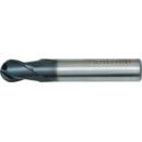 Series 97 HSS-E PM 2 Flute Weldon Shank Standard Length Ball Nosed Slot Drills - Peak Power Coated - Metric  thumbnail-2
