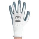 Flat Palm-side Coated Grey/White Gloves thumbnail-0
