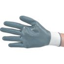 Flat Palm-side Coated Grey/White Gloves thumbnail-1