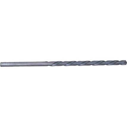 E100, Extra Length, Long Series Drill, 12mm, Straight Shank, High Speed Steel, Steam Tempered