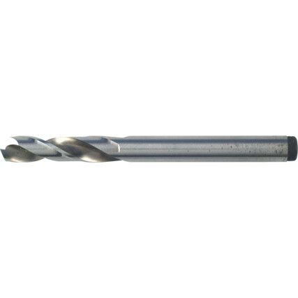 2010, Stub Drill, 10mm, Cobalt High Speed Steel, Bright