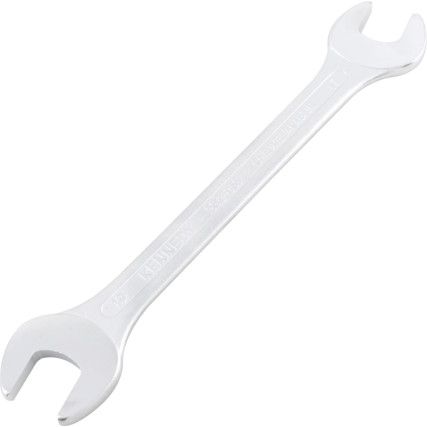 Double End, Open Ended Spanner, 17 x 19mm, Metric
