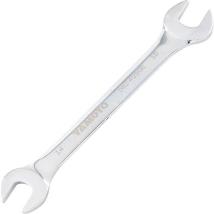 Single End, Open Ended Spanner, 14 x 15mm, Metric