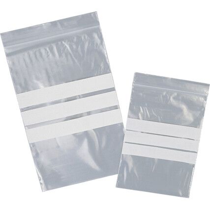 9"x12.3/4" Write-On Grip seal Bags, PK-1000