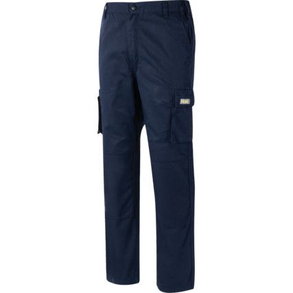 Cargo Trousers, Navy Blue, 44" Waist, Regular Fit, 31" Leg
