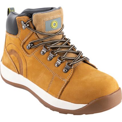 Hiker Boots, S1P, Size, 11, Tan