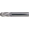 Regular, Ball Nose End Mill, 12mm, 4 fl, Solid Carbide, Uncoated thumbnail-1