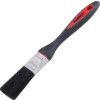 1in., Flat, Synthetic Bristle, Angle Brush, Handle Rubber thumbnail-0