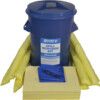 Chemical Spill Kit, 90L Absorbent Capacity Per Kit, 72 x 55 x 55cm, Circular Bin thumbnail-0