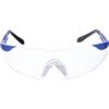 Oberon, Safety Glasses, Clear Lens, Frameless, Blue Frame, Anti-Mist/High Temperature Resistant/Impact-resistant/Scratch-resistant/UV-resistant thumbnail-0