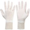 General Handling Gloves, White, Uncoated Coating, Cotton Liner, Size 10 thumbnail-0