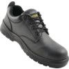 Safety Shoes, Unisex, Black, Leather Upper, Steel Toe Cap, S1P, SRC, Size 13 thumbnail-0