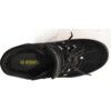 Safety Trainers, Unisex, Black, Leather Upper, Steel Toe Cap, S1P, Size 3 thumbnail-2