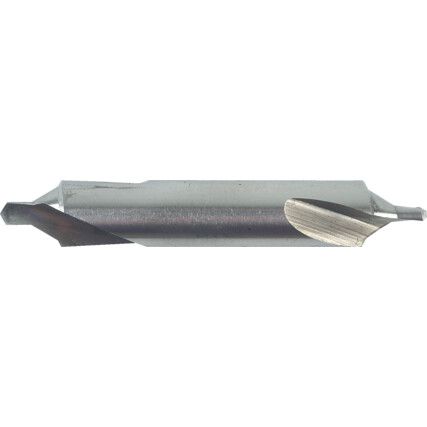 A204, Centre Drill, 1.6mm x 6.3mm, High Speed Steel, Uncoated