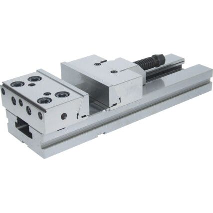 Machine Vice, 100mm, Bolt or Clamp Mount, Fixed Base, Alloy Steel