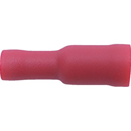 4.00mm FEMALE SOCKET (PK-100) RED