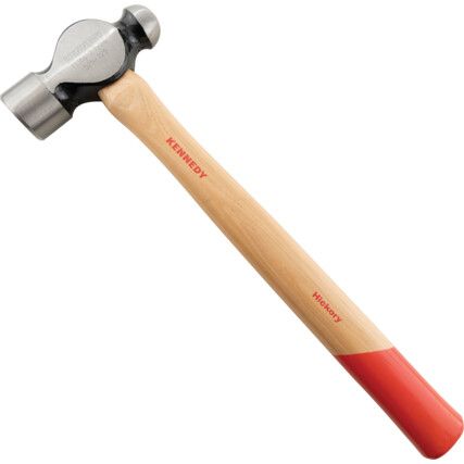 Ball Pein Hammer, 2-1/2lb, Hickory Shaft, Polished Face