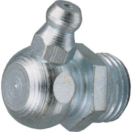 Hydraulic Nipple, 90°, M6x1, Steel