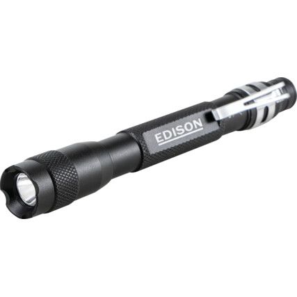 Pen Light, LED, Non-Rechargeable, 40lm, 30m Beam Distance, IPX4