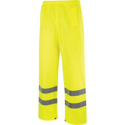 Hi-Vis Trousers, EN20471,Yellow, Small