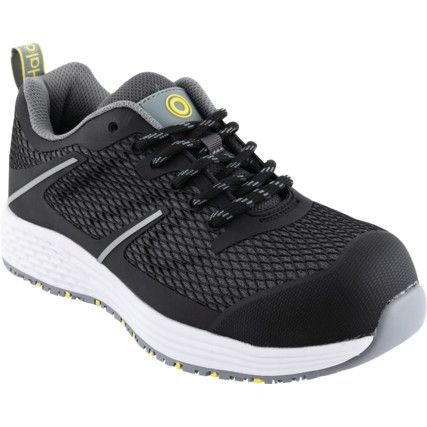 Safety Trainers, Black, S3, SRC, Size 3