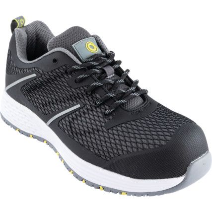 Safety Trainers, Black, S3, SRC, Size 6