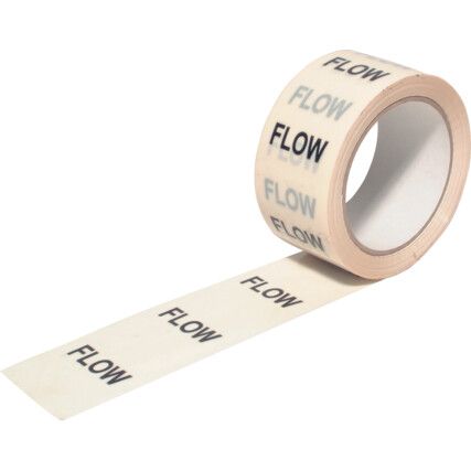 Flow Pipeline Identification Tape 50mm x 33m